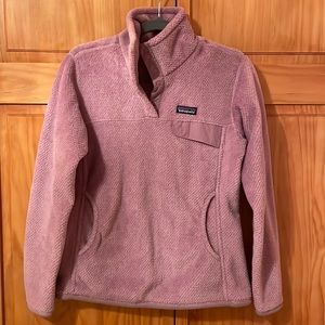 Patagonia brand Women’s Los Gatos Snap-T Pullover Size Medium Lilac Color